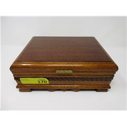 Solid Wood Jewelry Box