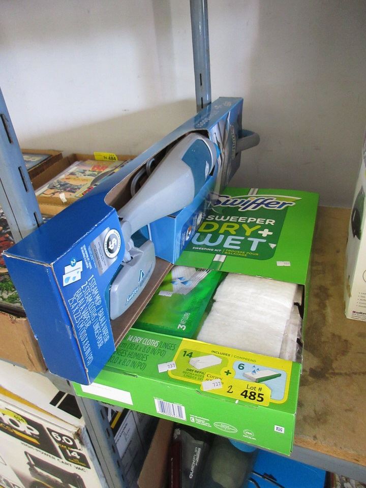 Swiffer Steam Mop & Swiffer Wet + Dry Mop