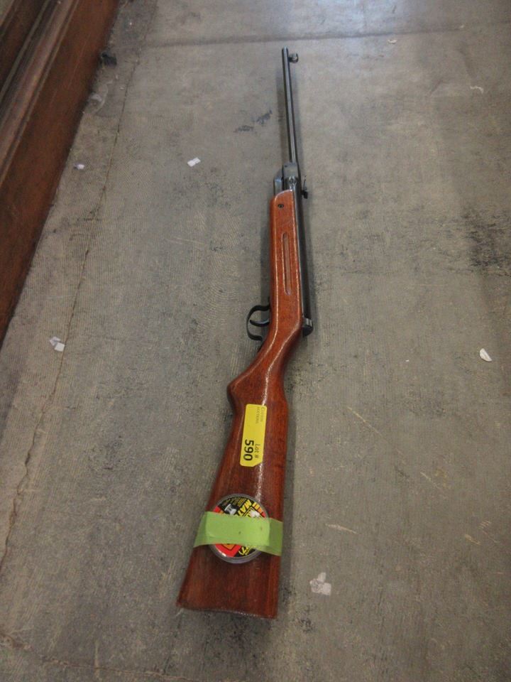 Break Barrel Pellet Rifle with Wood Stock