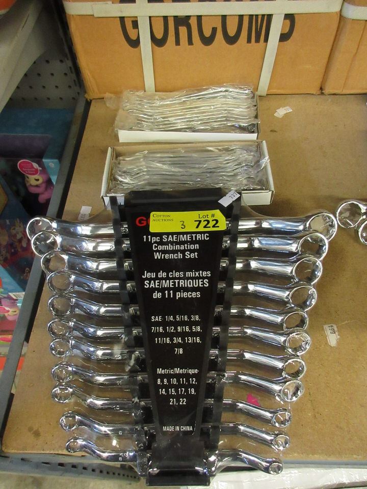 3 New Vanadium Offset Wrench Sets