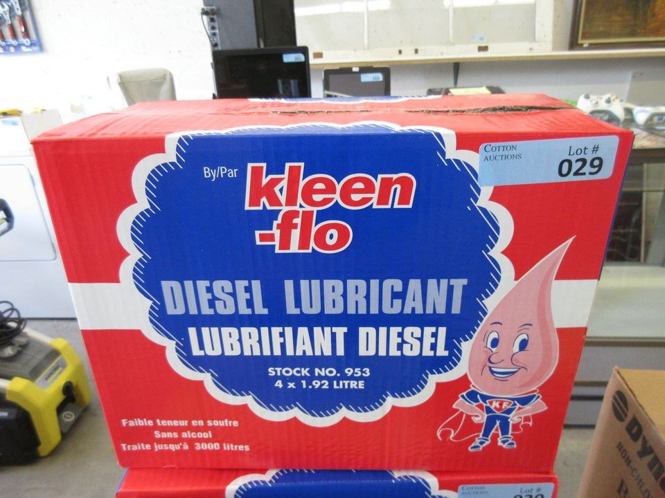Case of KleenFlo Diesel Lubricant