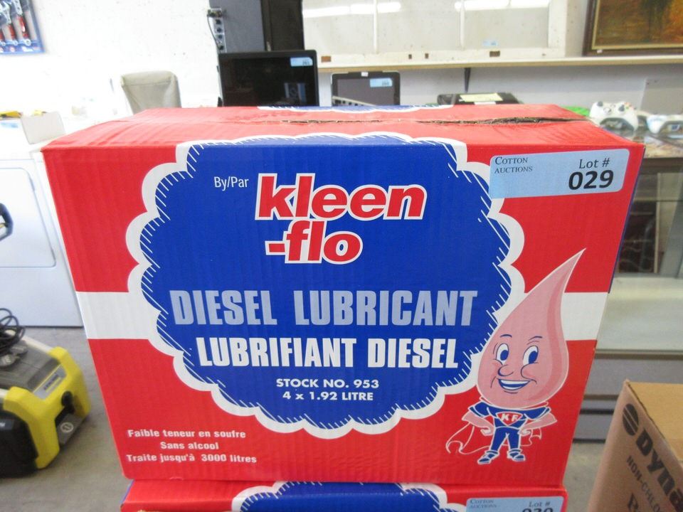 Case of KleenFlo Diesel Lubricant