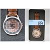Image 1 : Man's New in Box August Steiner Coin Watch
