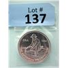 Image 1 : 1 Oz. .999 Fine Silver 1984 Engelhard Round