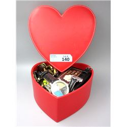 Large Jewelry Box & Contents