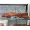 Image 1 : 2009 Ben Harper Carved Cedar Salmon Carving