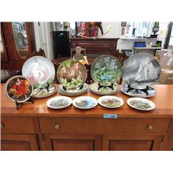 19 Collector Plates - 14 are Ltd. Edition