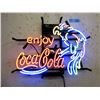 Image 1 : New Electric Neon Coca-Cola Parrot Sign