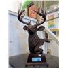 Image 1 : Resin Deer Bust - 21" Tall on 7x 7" Base