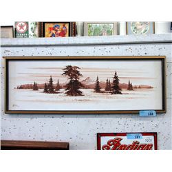 1979 Original Robert Blaine Oil on Board Painting