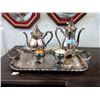 Image 1 : 5 Piece Silver Plated Coffee and Tea Service