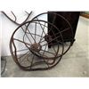 Image 1 : Three 26" Metal Wagon Wheel Rims