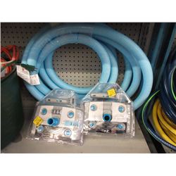 2 Multi Surface Vacuum Heads & 1 Hose - Store Returns