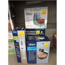 Paper Shredder & 3 Small Kitchen Appliances