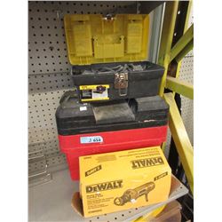Cut-Out Tool, Roto Zip & Tool Box with Contents