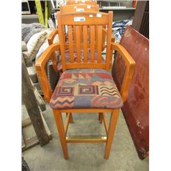 31  Wood Bar Stool