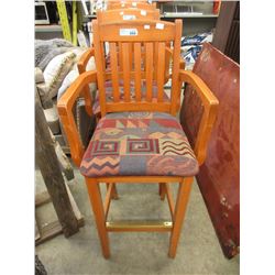 31  Wood Bar Stool