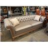 Image 1 : New 91" Wide Upholstered Button Tufted Sofa