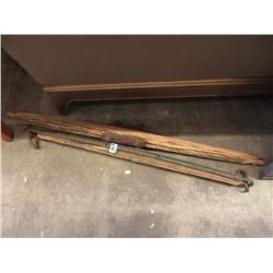 2 Antique Single Tree Yokes