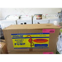 New Dynaline Rotary Hand Pump