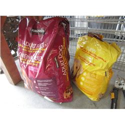 2 Bags of Kirkland Dry Dog Food - Resealed
