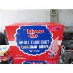 Case of Kleen-Flo Diesel Lubricant