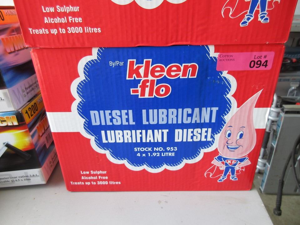 Case of KleenFlo Diesel Lubricant