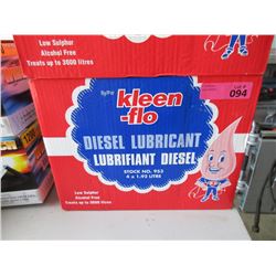 Case of Kleen-Flo Diesel Lubricant