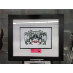 Richard Shorty Framed Print - Copper Tree Frog