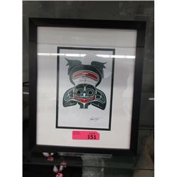 Richard Shorty Framed Print - Frog