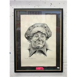 Ltd. Edition Michael Grow Print- Peppito the Clown