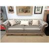 Image 1 : New 91" Wide Upholstered Button Tufted Sofa