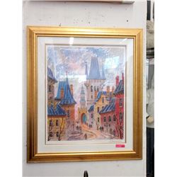 Large  "Anatole Krasnyasky" Framed Print