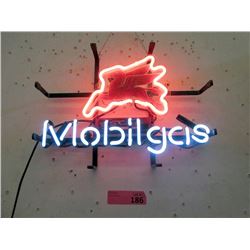 New Electric Neon Mobilgas Sign