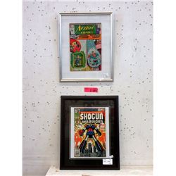 2 Collectable Pressure Framed Comics