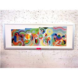 Sonia Delaunay Print of 1937 Painting