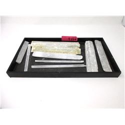 2 Pounds of Selenite (Satin Spar) - 9 Pieces