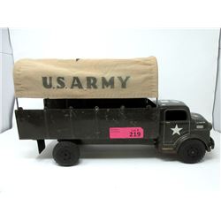 1950s Marx US Army WWII Troop Carrier