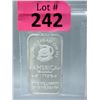 Image 1 : 1 Oz. "Don't Tread on Me" .999 Silver Bar