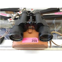 Vintage Kurt Muller Binoculars with Leather Case