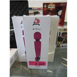 3 New Ammelee Cordless Vibrator/Massagers