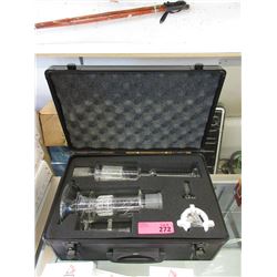 New 23" Glass Bong - Complete in Fitted Case