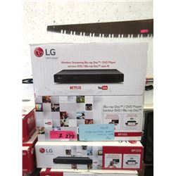 2 New LG BP 350 Blu-ray Disc/DVD Players
