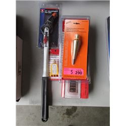 5 Piece Lot of Assorted New Tools