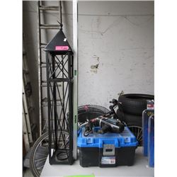 4 Foot Level, Electric Drill, Tool Box & More