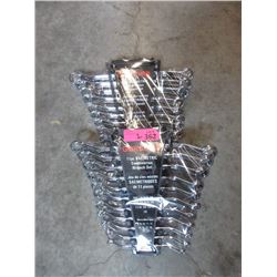 2 New Vanadium SAE/Metric Offset Wrench Sets