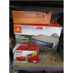 3 Inflatable Mattresses & Pump