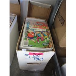 90+ Assorted Bagged Comic Books