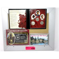 Three Canadian Coin Sets in Individual Packages