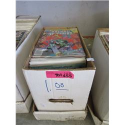 90+ Assorted Bagged Comics - Some Carded